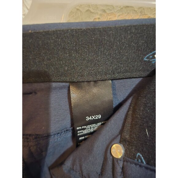 Tommy Bahama Mens 34X29 Stretch Pants In Midnight Blue - Picture 4 of 7